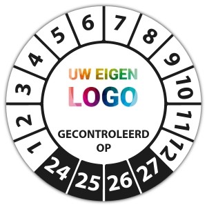 Keuringssticker gecontroleerd op - Controlestickers logo