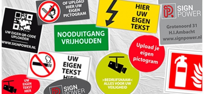 Nieuwe product categorie, Bedrijfs- en Logostickers