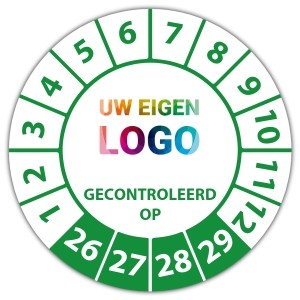 Keuringssticker Ultra Destructable gecontroleerd op - Keuringsstickers Ultra Destructable logo