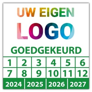 Keuringssticker goedgekeurd - Goedgekeurd stickers logo