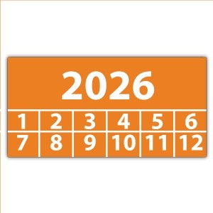 Keuringssticker algemeen - Jaartalstickers / Keuringsstickers 2026