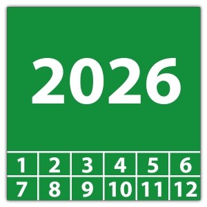 Keuringssticker Ultra Destructable algemeen - Jaartalstickers / Keuringsstickers 2026