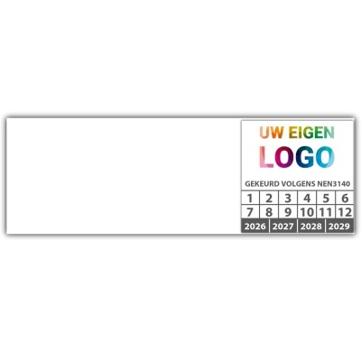 Kabelkeuringssticker gekeurd volgens NEN 3140 - Kabelkeuringsstickers logo