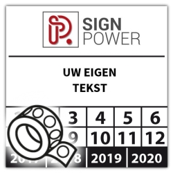 Signpower Keuringssticker Met Jouw Logo En Tekst Vierkant signpower kopen in de aanbieding Signpower Keuringssticker Met Jouw Logo En Tekst Vierkant signpower kopen in de aanbieding
