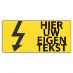 Bedrijfsstickers - Rechthoek - Industriestickers