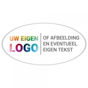 Logo sticker - Ovaal