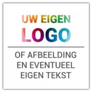 Logo sticker - Vierkant - Logostickers